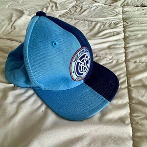 Mitchell & Ness NYCFC Two-Tone Split Snapback Hat MLS Soccer